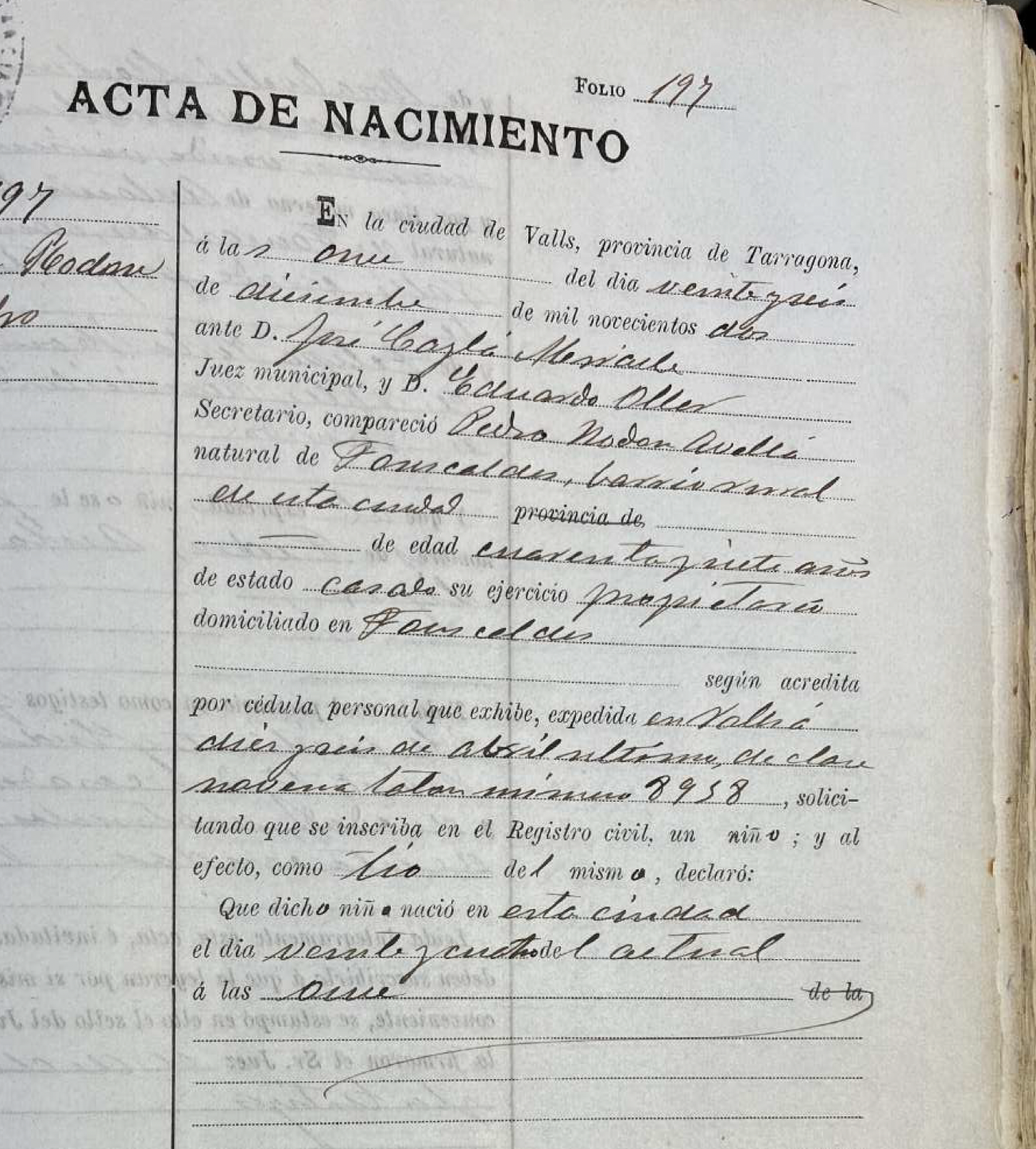 registro civil